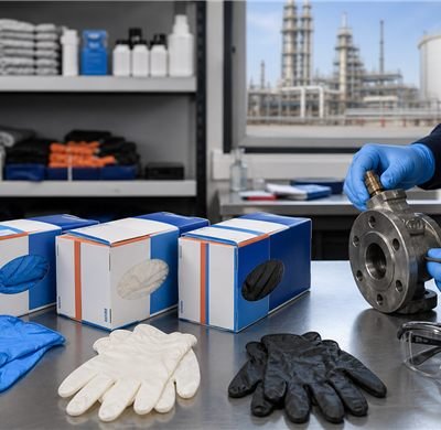 D6000 Blue Industrial Nitrile Glove