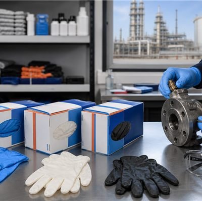 N4000 Disposable Blue Powder Free Nitrile Gloves