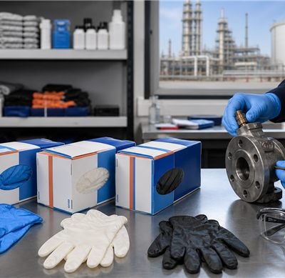 Disposable Blue Powder Free Vinyl Gloves