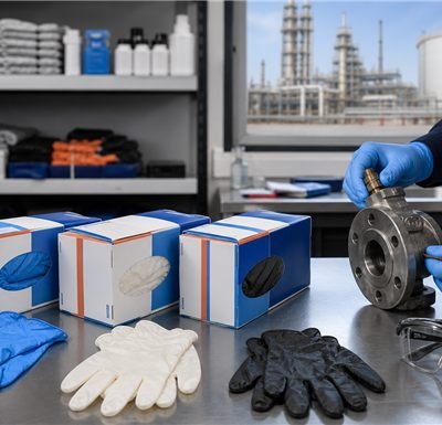 V3000I Powder Free Vinyl Synthetic Gloves